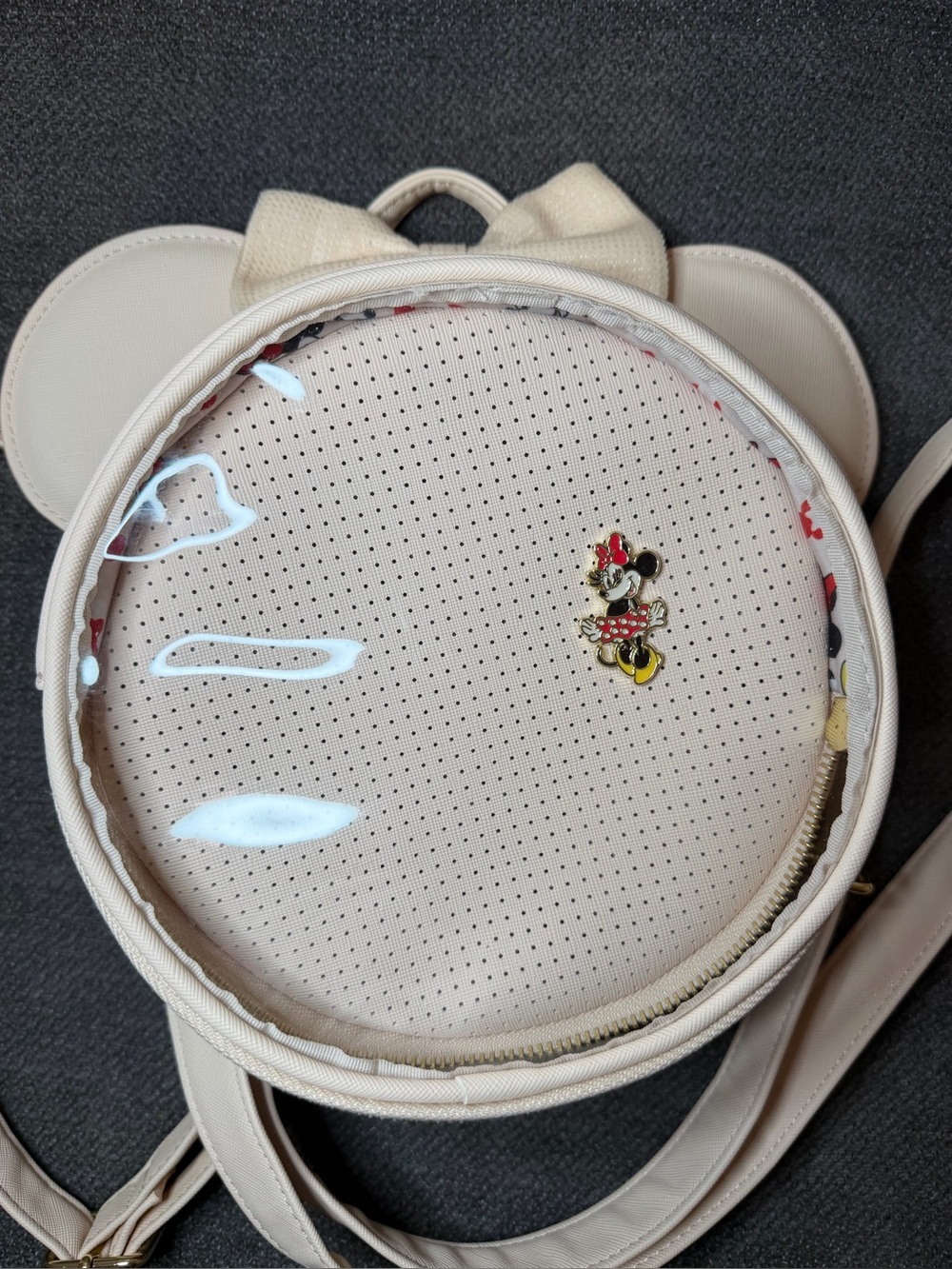 Loungefly Disney Minnie Mouse Pin Collector Mini Backpack - Picture 4 of 7